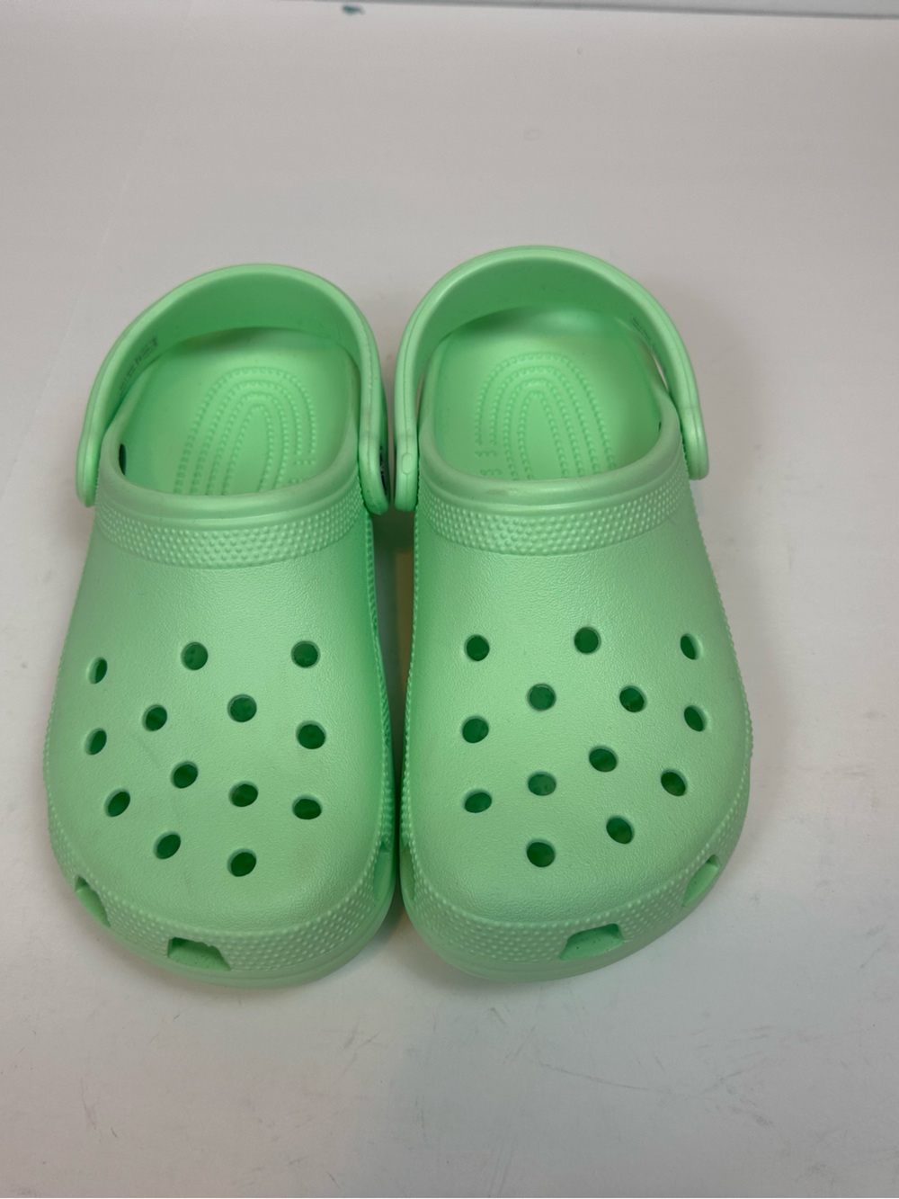 Crocs Classic Clog in Mint Green M5 W7 Unisex Comfort Shoes